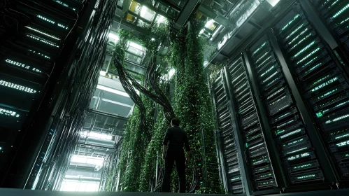 Technology and Nature Intertwined in Data Center