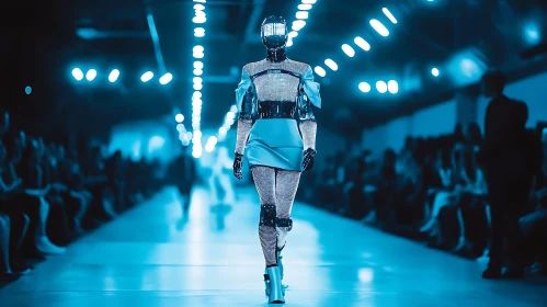 Robot in Fashion Show