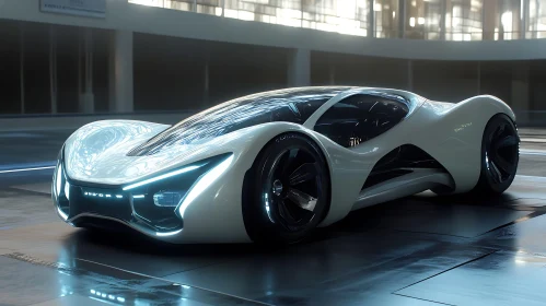 Innovative Sleek Futuristic Concept Car