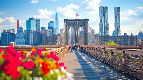 Brooklyn Bridge and New York City