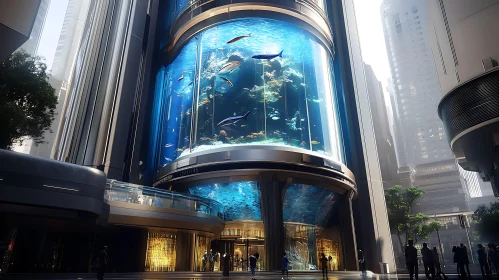 Urban Innovation with Giant Aquarium Architecture