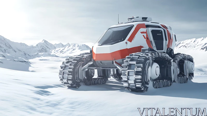 AI ART Innovative Snow Transport in Winter Terrain