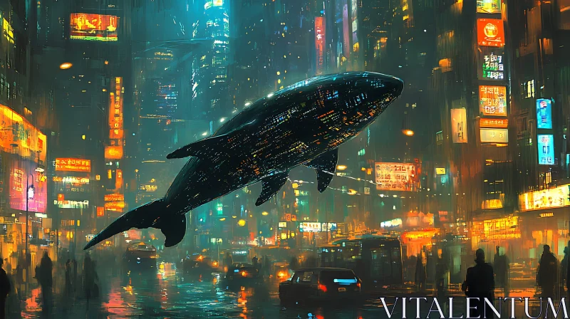 Fantasy Whale in Vivid City