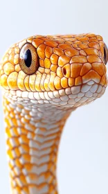 Detailed Snake Portrait