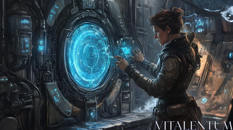Advanced Technology Interaction Scene