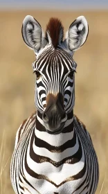 Zebra with Striking Stripes