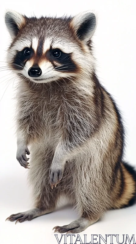 AI ART Charming Raccoon