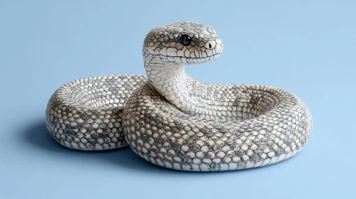 Realistic Snake Art in Ceramics