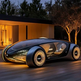 Modern Vehicle Design in a Contemporary Setting