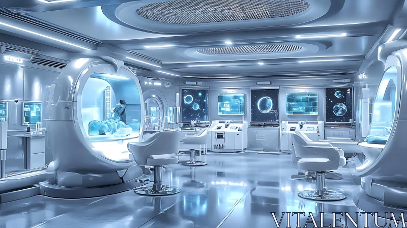 High-Tech Medical Facility with Cutting-Edge Devices