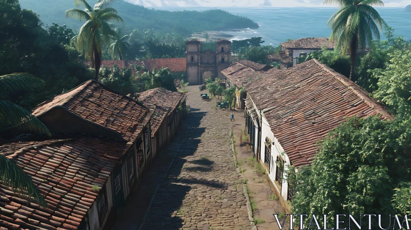 Scenic Colonial Village by the Seaside