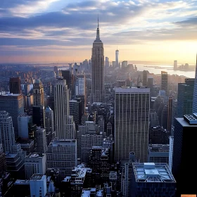 Breathtaking Skyline of a Modern City