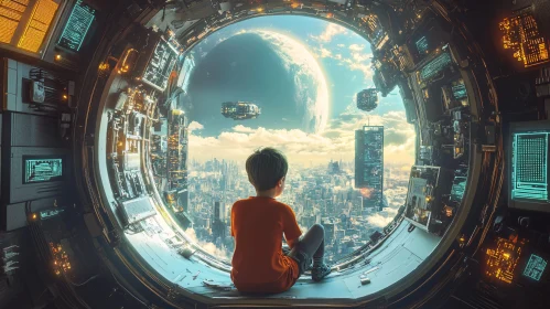 Future Vision: A Child in Space