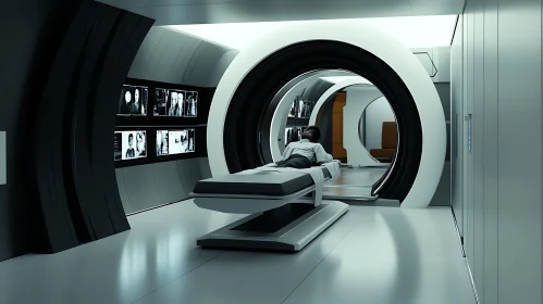 High-Tech Healthcare Imaging Facility