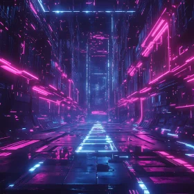 Cyberpunk Neon Cityscape