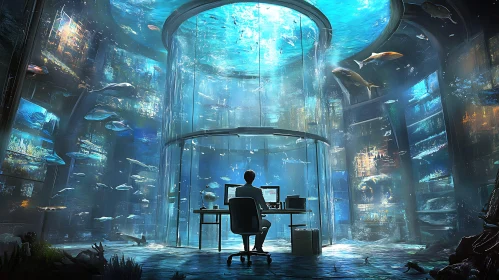 Innovative Underwater Office Design