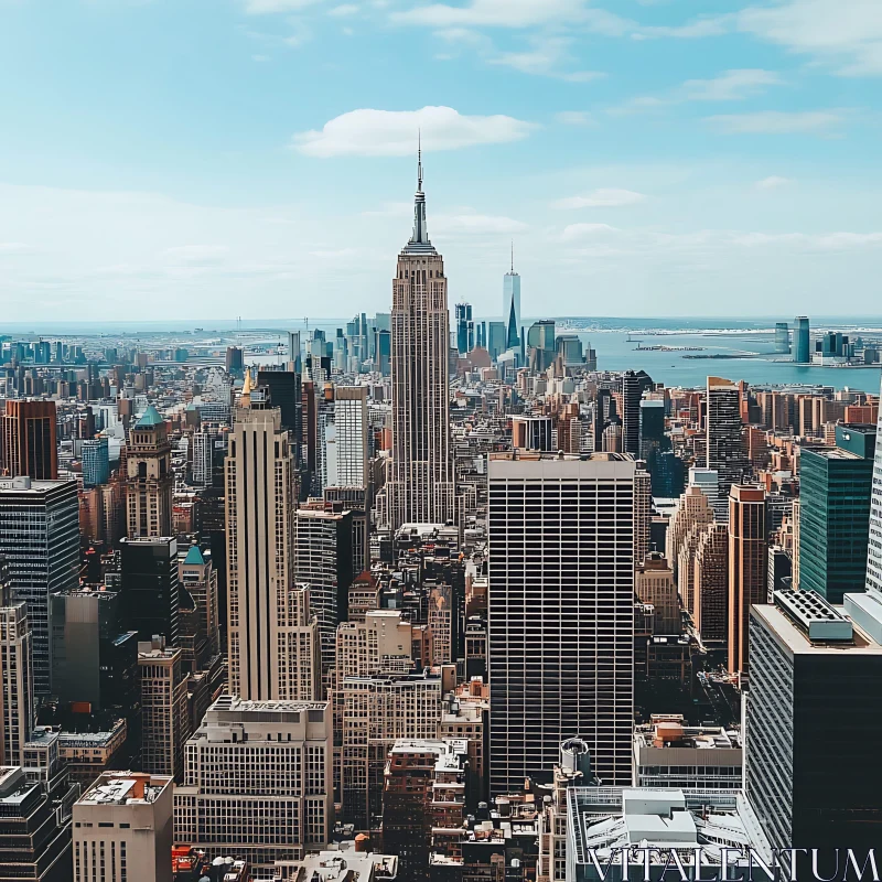 New York City Skyline from Above
