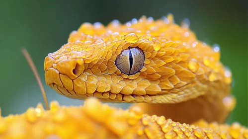 Captivating Shot of Horned Viper