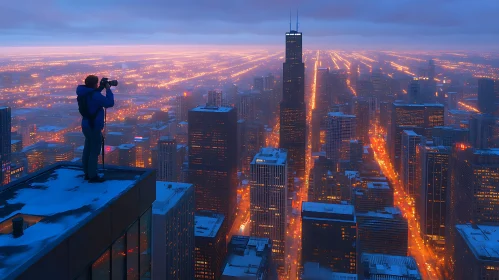 Photographer Captures Urban Twilight