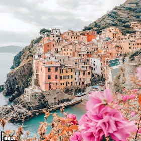 Charming Mediterranean Town on Cliffside