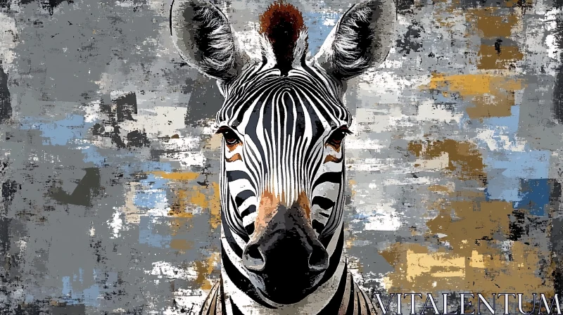 Artistic Zebra Image