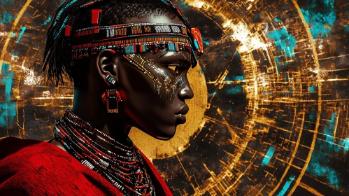 Cybernetic Tribal Art