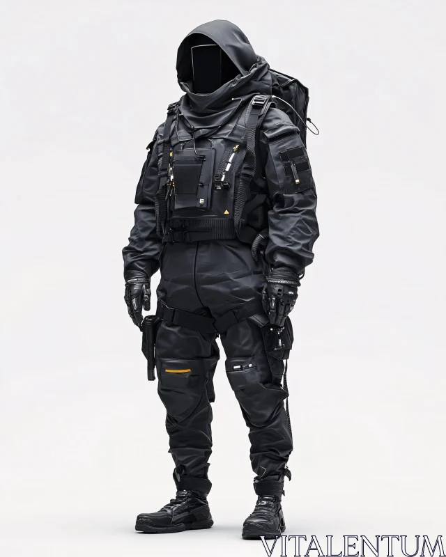 Modern Armor for Tactical Operations AI Image