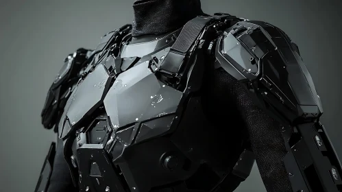 Advanced Cyborg Armor for Protection and Enhancement