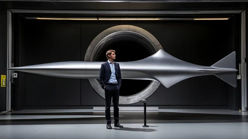 Innovative Aerodynamic Design in High-Tech Wind Tunnel