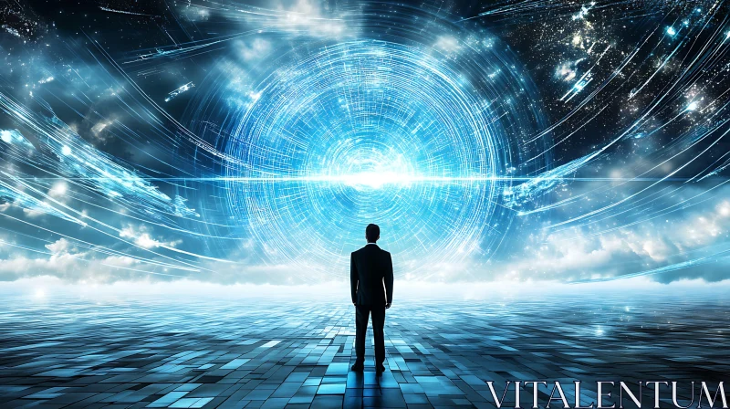 Journey through a Technological Portal