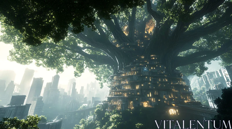 Architectural Harmony with Nature in Future City