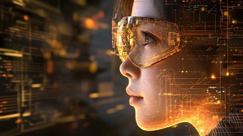 High-Tech Digital Human Interface