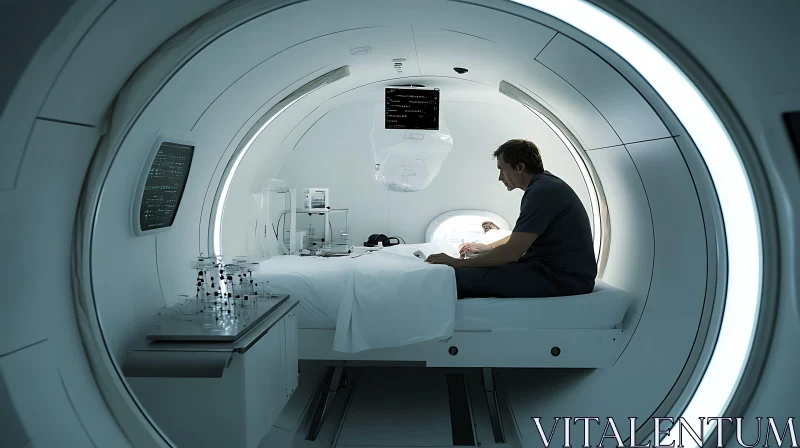 Cutting-Edge MRI Technology in Healthcare AI Image