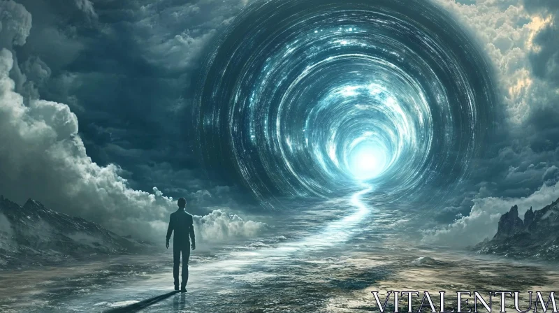 Ethereal Walk Towards the Unknown