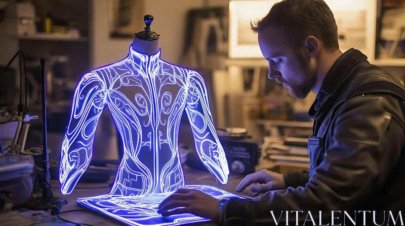 Cutting-Edge Jacket Design in Workshop