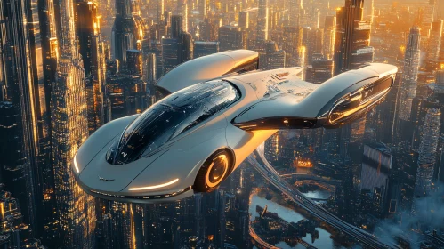 Advanced Aerial Vehicle in Future Metropolis