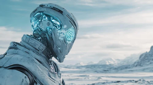 Advanced Cyborg in Ice Terrain