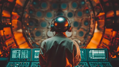 Advanced Laboratory Operated by a Person in a Spacesuit