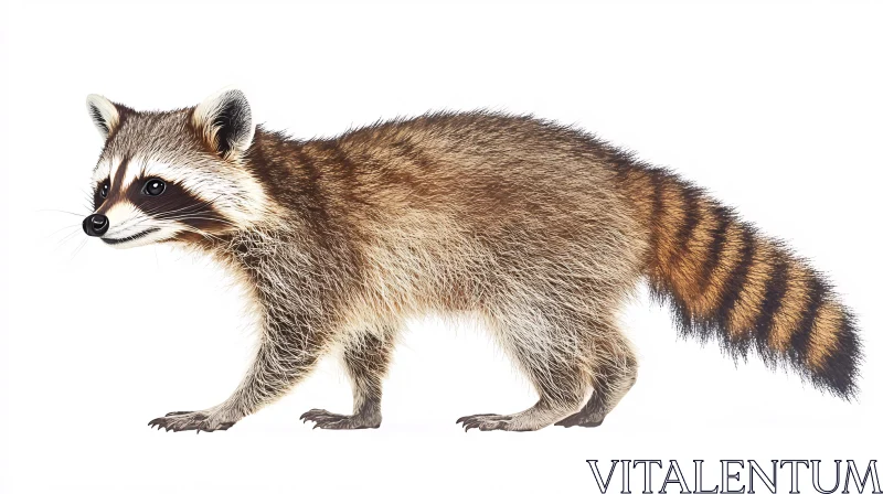Wildlife Portrait of a Raccoon