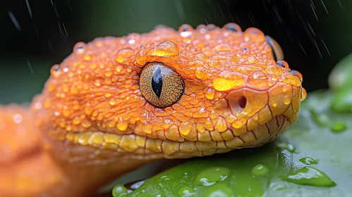 Orange Reptile Beauty