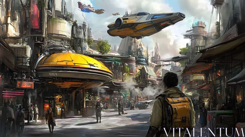 Advanced Urban Environment with Hovercraft