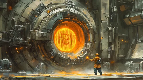 High-Tech Bitcoin Vault