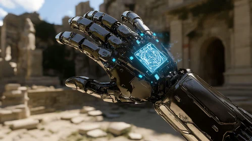 Cyborg Arm in Historical Setting