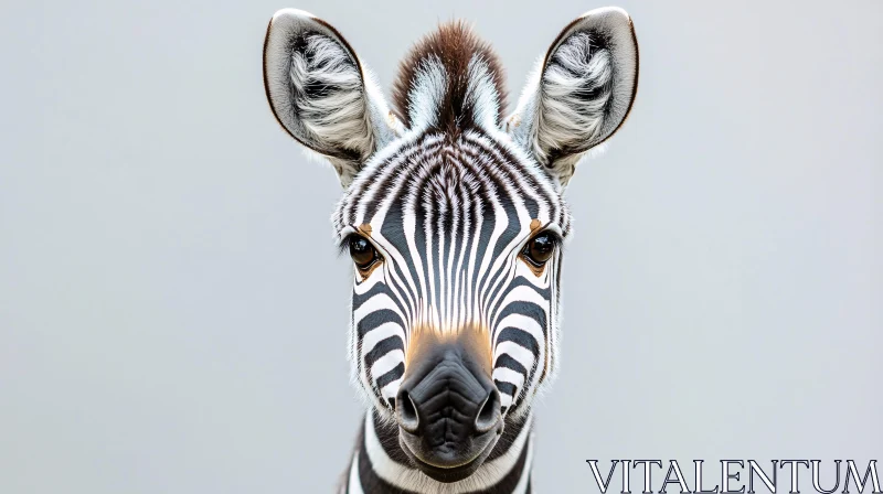 AI ART Zebra Portrait and Patterns