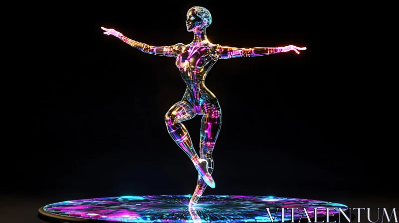 Technological Ballet by Cyborg AI Image