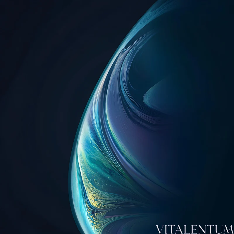 Abstract Cosmic Swirl