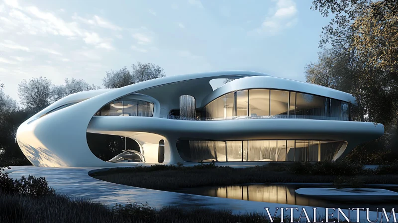 Sleek Modern House with Organic Architecture