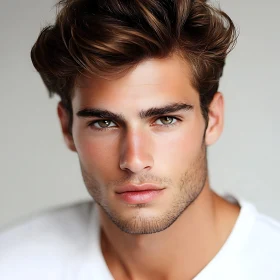Handsome Young Man Portrait