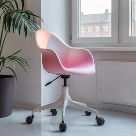 Ergonomic Chair in Minimalist Setting