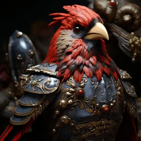 Armored Avian Artwork